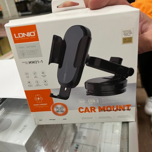 CAR MOUNT WIRELESS CHARGING
