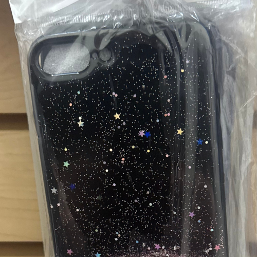 Glittery Black Pin Iphone 7