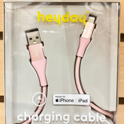 Iphone Charging Cable 4FT Pink