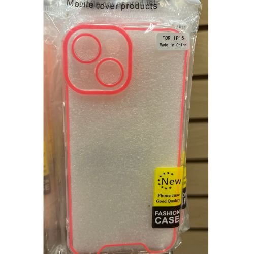Clear Neon Pink - Iphone 15