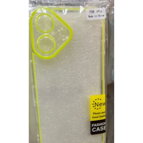 Clear Neon Yellow - Iphone 16